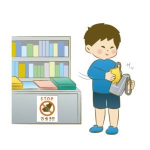 万引き　こども